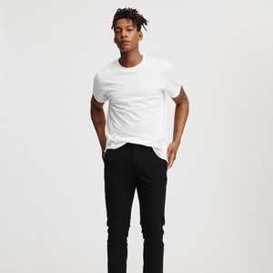rag & bone standard issue black chino, extra slim